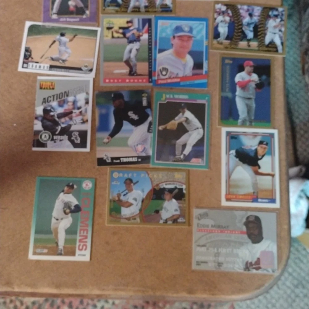 Assorted Baseball Trading Cards